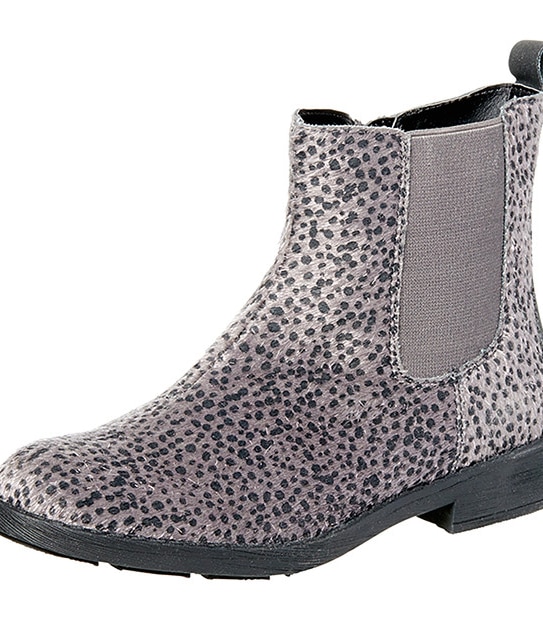 Sherwood Pony Skin Ankle Boots - Grey