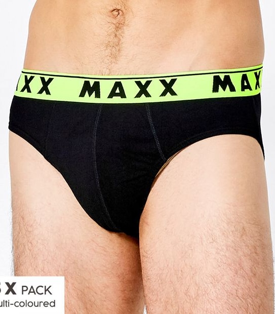 Maxx 5 Pack Hipster Briefs; Style: 155834