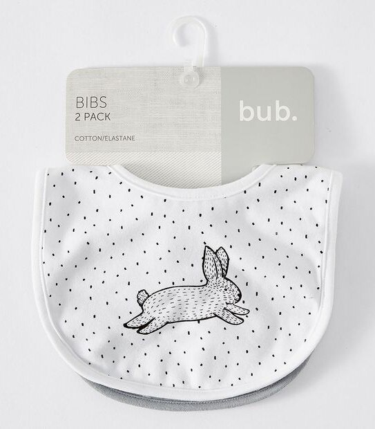 Fashion Bibs 2 Pack