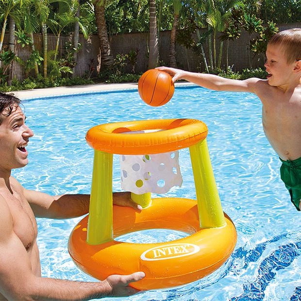 floating basketball hoops for pools