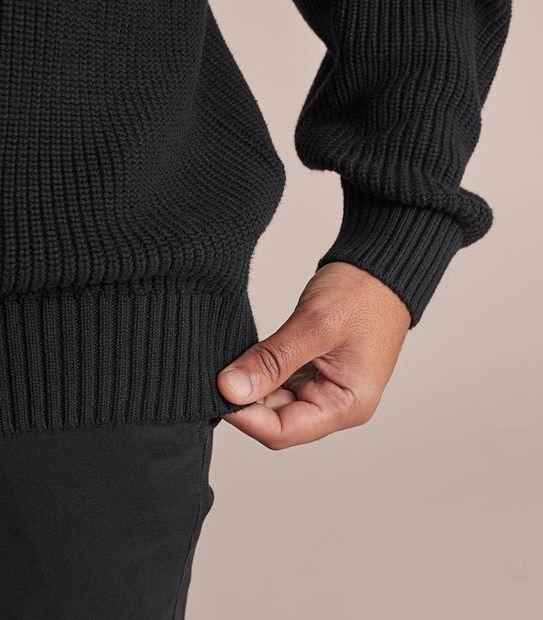 Commons Fishermans Rib Knit Jumper