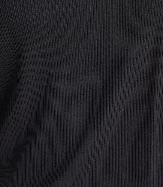 Mock Neck Rib Skivvy