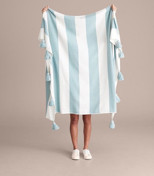 Bailey Striped Throw