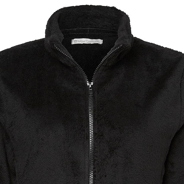 Snuggle Fleece Jacket - Black | Target Australia