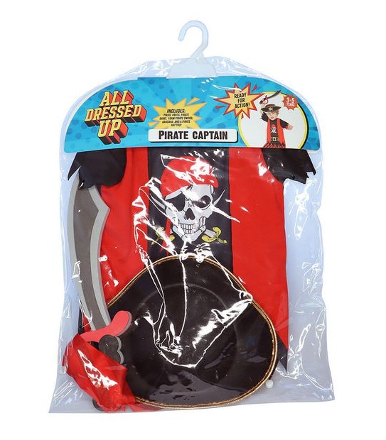 All Dressed Up Pirate Captain Set