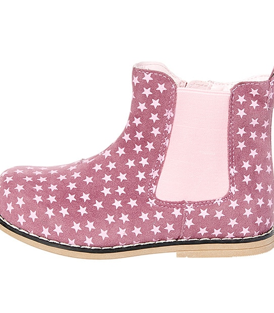 Star Ankle Boots - Pink
