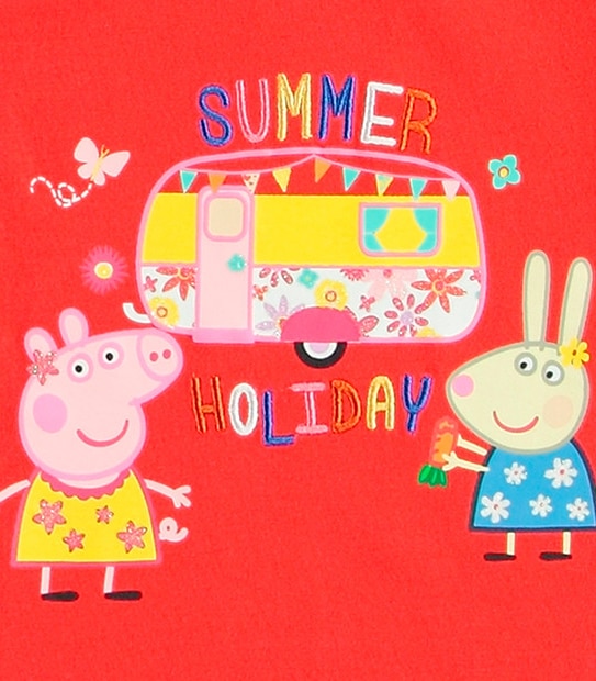 Peppa Pig 'Summer Holiday' Pyjama Set 2 of 5