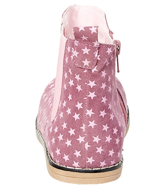 Star Ankle Boots - Pink