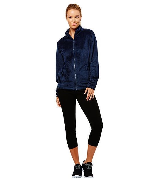 Snuggle Fleece Jacket - Navy