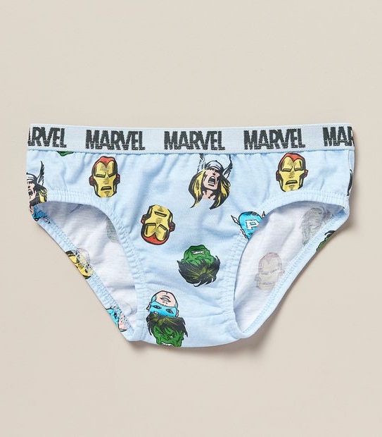 4 Pack Marvel Superhero Briefs