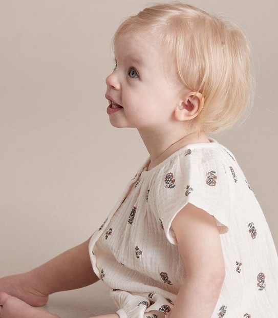Baby Muslin Floral Blouse 5 of 5