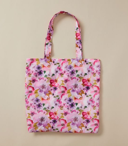 Fold Up Shopper Tote Bag