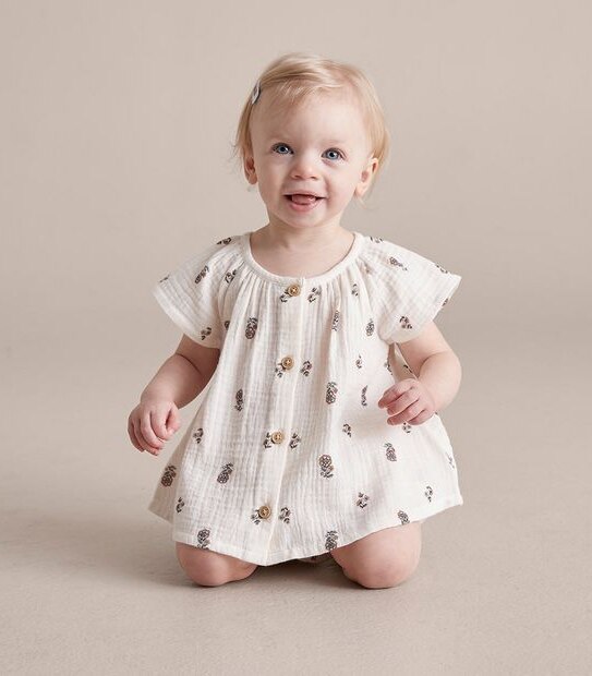 Baby Muslin Floral Blouse 1 of 5