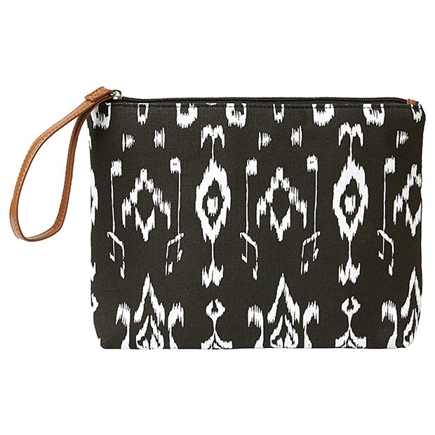 Ikat Canvas Pouch Ikat Canvas Pouch