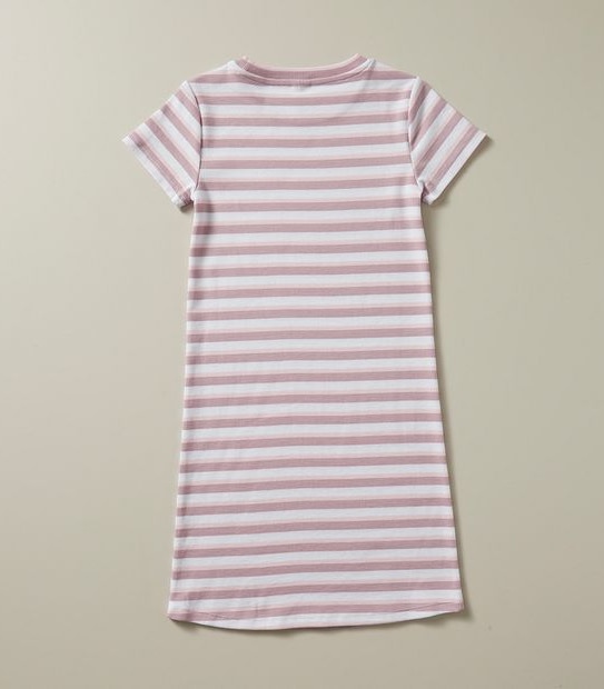 Striped Rib Dress