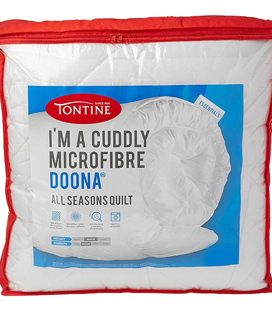 Tontine Cuddly Microfiber Doona - Medium Warmth Rating