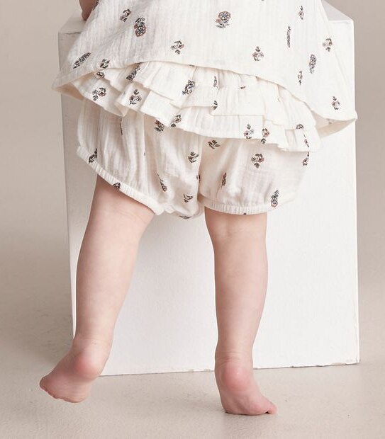 Baby Muslin Floral Bloomer 5 of 5
