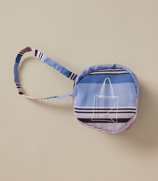 Fold Up Shopper Tote Bag