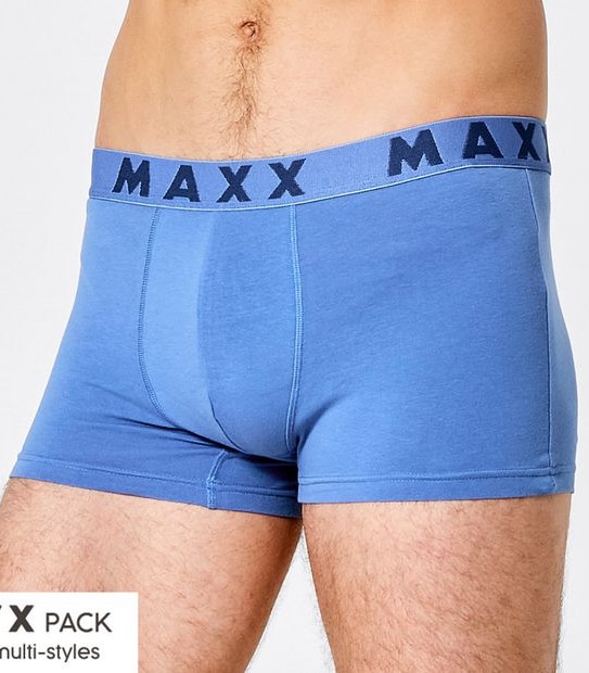 Maxx 7 Pack Trunks - Blue