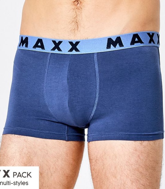 Maxx 7 Pack Trunks - Blue