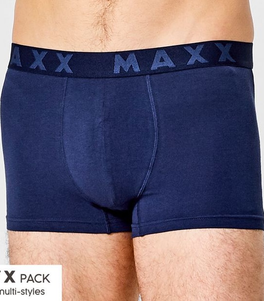Maxx 7 Pack Trunks - Blue
