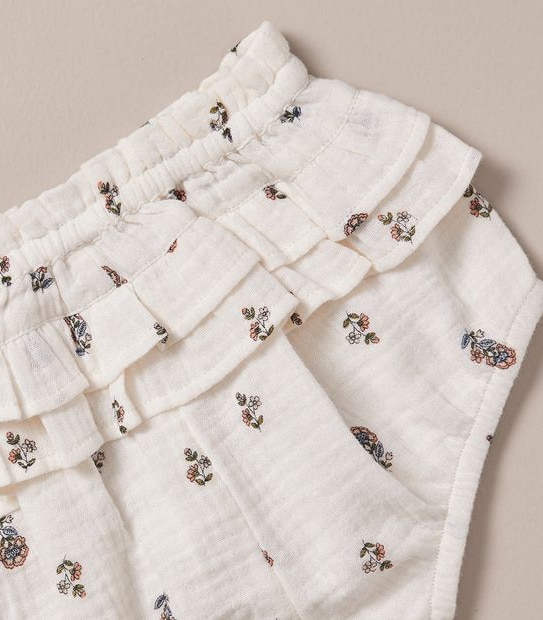 Baby Muslin Floral Bloomer