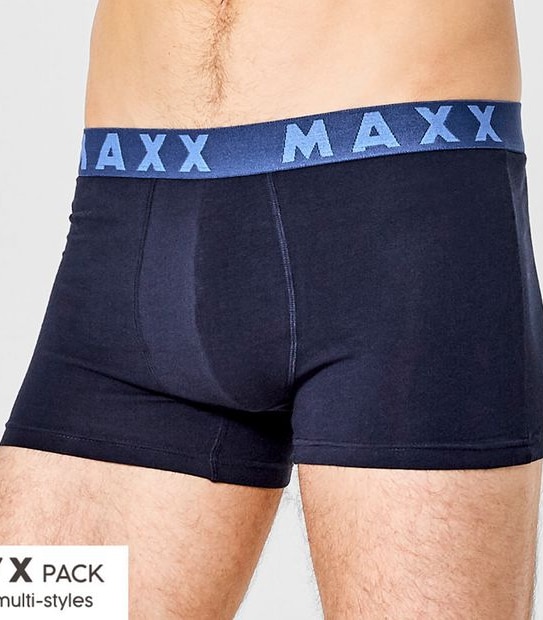 Maxx 7 Pack Trunks - Blue