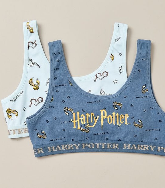 2 Pack Harry Potter Crop Tops