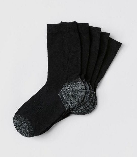 5 Pack Maxx Elevated Crew School Socks