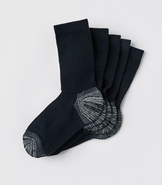 5 Pack Maxx Elevated Crew School Socks