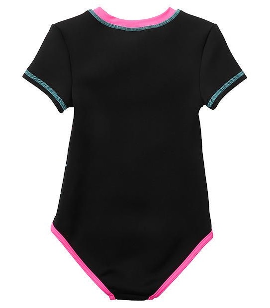 Confetti Print Short Sleeve Wetsuit