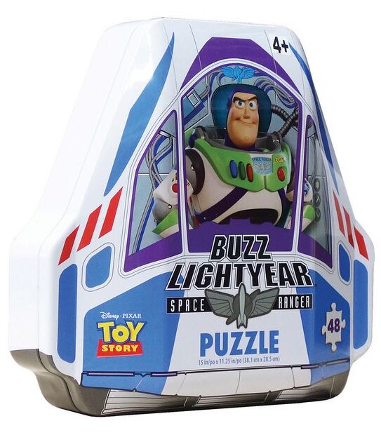 Disney Pixar Toy Story 4 Buzz Lightyear Tin Surprise PJigsaw Puzzle 48 Piece