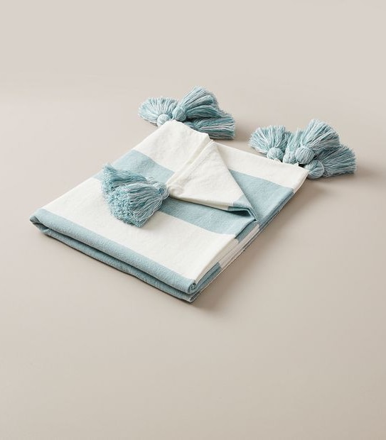 Bailey Striped Throw
