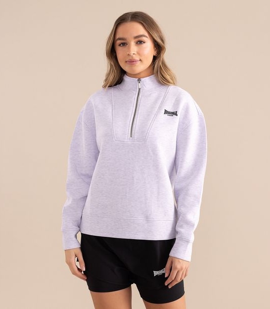 Lonsdale London Mirford Quarter Zip Jumper