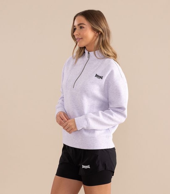 Lonsdale London Mirford Quarter Zip Jumper