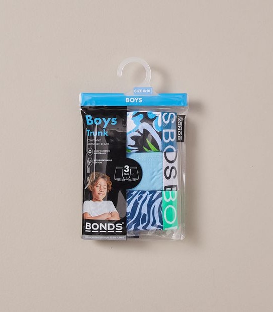 3 Pack Bonds Trunks