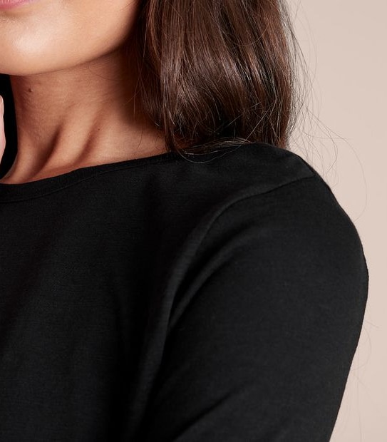 Australian Cotton Long Sleeve Slub T-Shirt