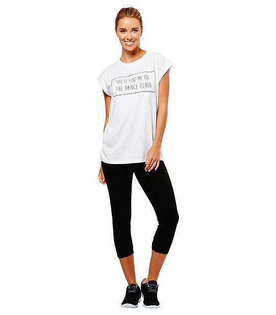 Active 'Dance Floor' Print T-Shirt