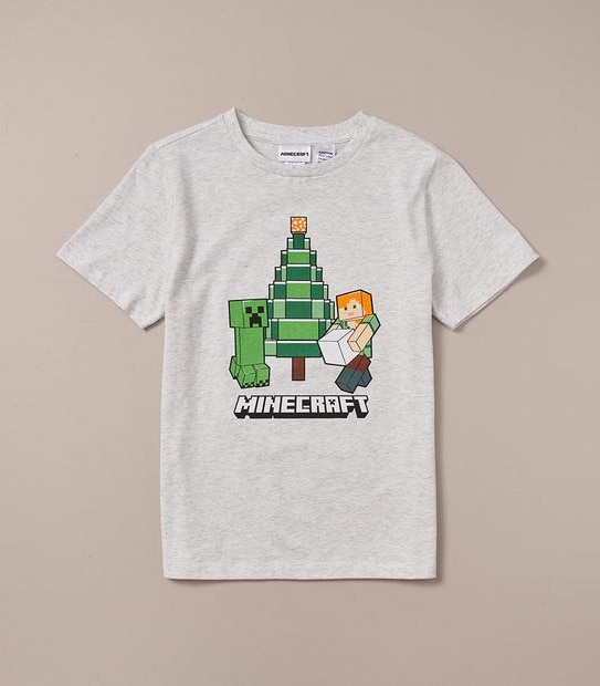 Christmas Minecraft Cotton Pyjama Set