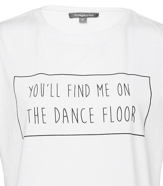 Active 'Dance Floor' Print T-Shirt
