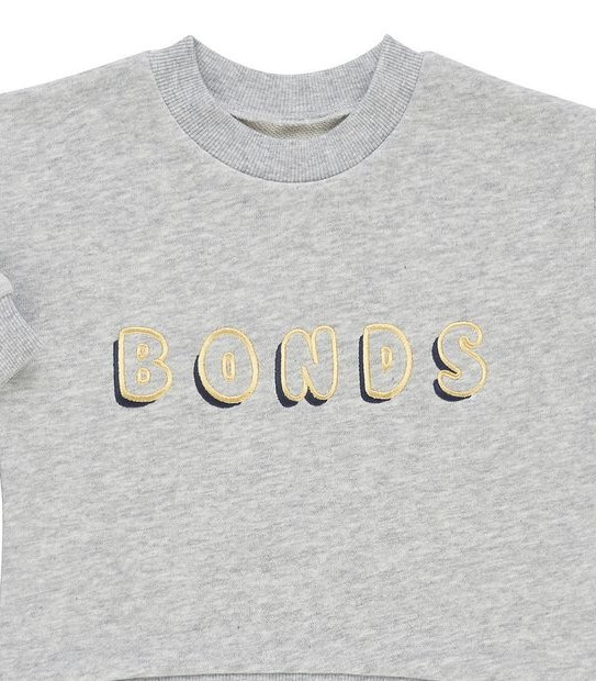 Its Gotta Be Bonds Pullover Jumper - New Grey Marle