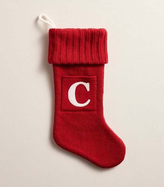 Alphabet Christmas Stocking