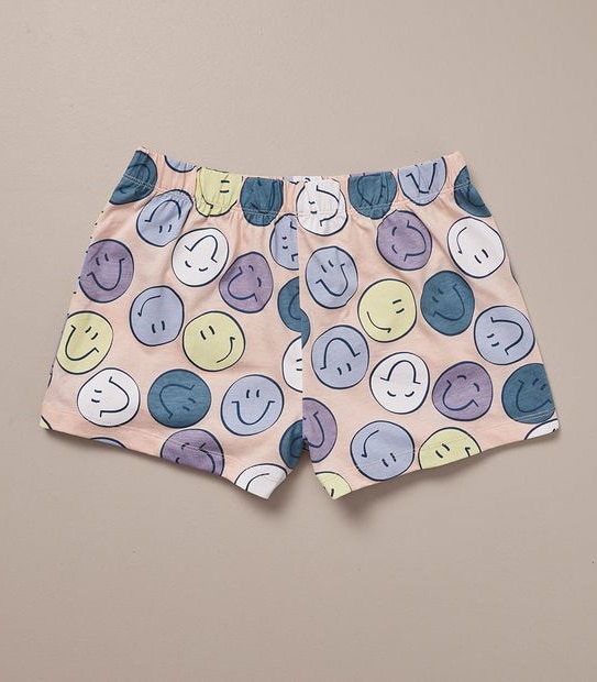 Kids Family Matching Happy Face Cotton Pyjama Set