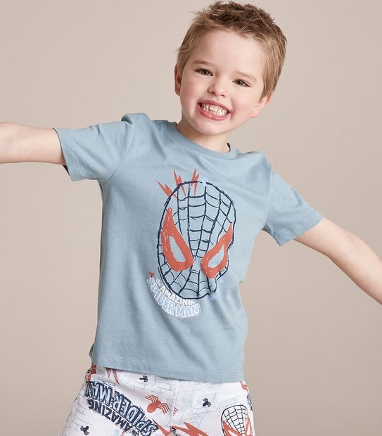 Marvel Spider-Man Cotton Pyjama Set 3 of 5
