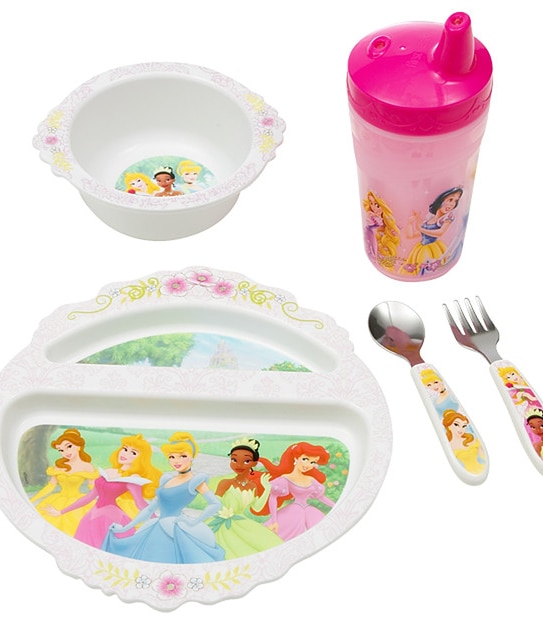 Disney Princess 5 Piece Feeding Set