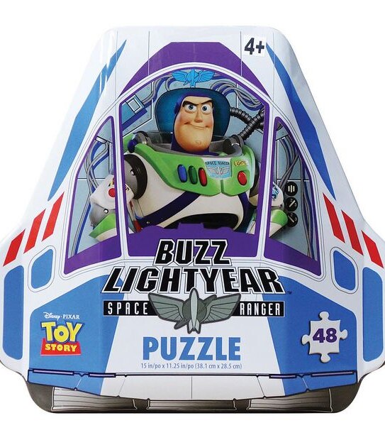 Disney Pixar Toy Story 4 Buzz Lightyear Tin Surprise PJigsaw Puzzle 48 Piece
