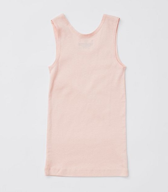 3 Pack Organic Cotton Girls Vests