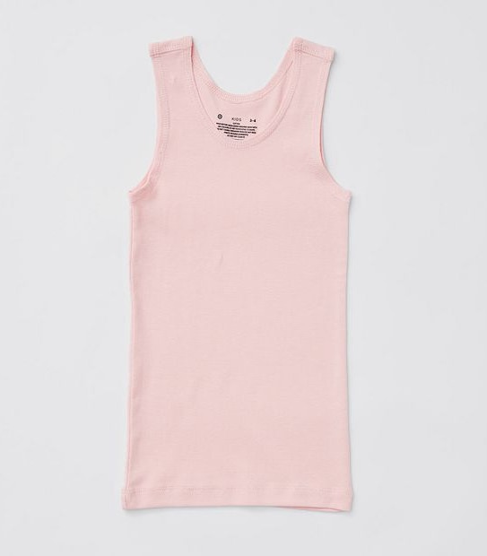 3 Pack Organic Cotton Girls Vests