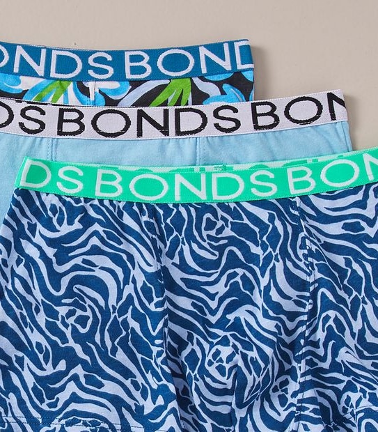 3 Pack Bonds Trunks