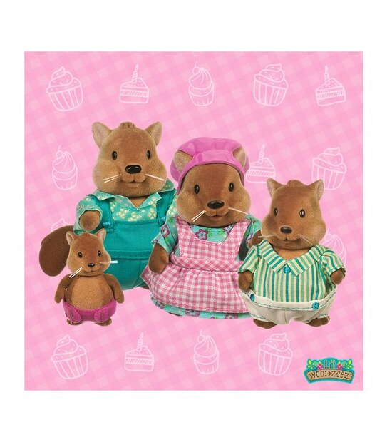 Li'l Woodzeez - Bushytail Squirrel Family